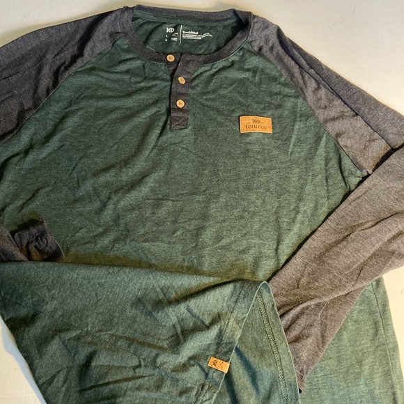 TenTree Classic Raglan Henley Shirt - Picture 7 of 8